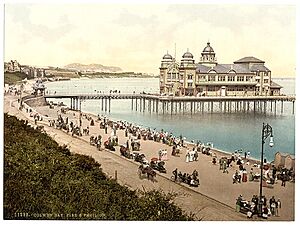 (Pier and Pavillion, Colwyn Bay, Wales) (LOC) (3751644619)