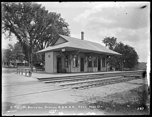 1896-07-11 Central Massachusetts Railroad West Boylston Station