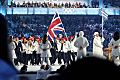 2010 Olympic Winter Games Opening Ceremony - Great Britain entering cropped