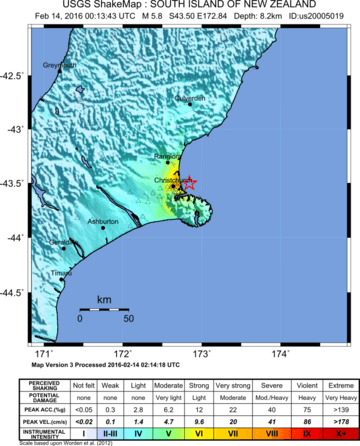 2106 Christchurch earthquake Shakemap.png