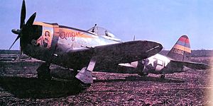 512th Fighter Squadron Republic P-47D-27-RE Thunderbolt 42-26860