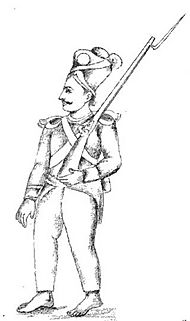 A Travancore Nair Soldier