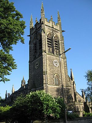 All Saints Church, Branstone Road, Burton upon Trent, Staffordshire - geograph.org.uk - 202139.jpg