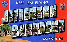 Army Air Forces - Postcard - Jefferson Barracks Missouri