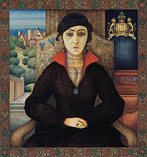 Arthur Szyk (1894-1951). Portrait of Julia Szyk (1926), Paris