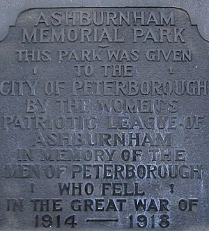 Ashburnham Memorial Park