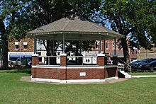 Bandstand, Yates Center, KS