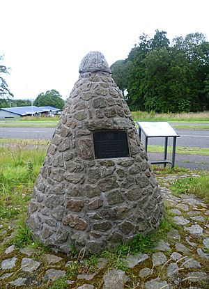 Battle of Inverkeithing memorial cairn