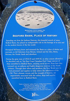 Bedford Basin Plaque