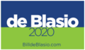 Bill de Blasio 2020 presidential campaign logo