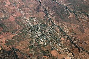 Aerial view of Blanding