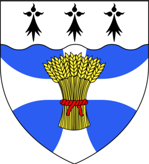 Blason ville fr Poullan-sur-mer (Finistère)
