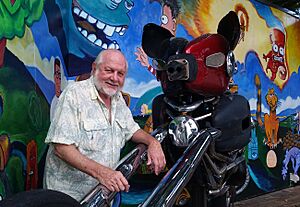 Bob "Daddy-O" Wade with HOG
