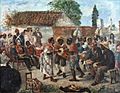 Candombe federal, época de Rosas