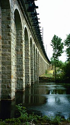 Canton Viaduct, Southern view, west side