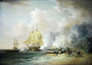 Capture of Fort Louis, Martinique, 1794