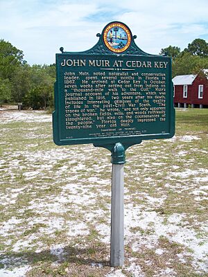 Cedar Key State Museum plaque01
