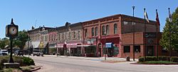 The Chadron Commercial Historic District is listed in the National Register of Historic Places.