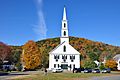Church in Newfane, Vermont fall 2009