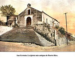 Church in San German, Puerto Rico