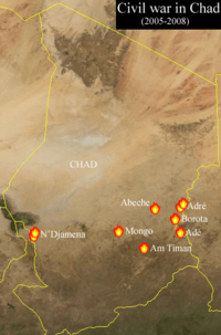 Civil war in Chad