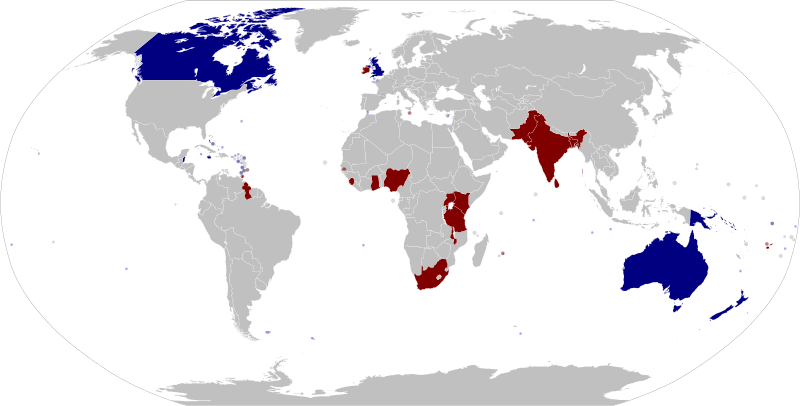 Image: Commonwealth realms map