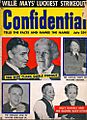 Confidential Magazine cover July 1957