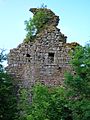 Craigie Castle - East keep wall