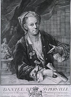 Daniel de Superville Gravé par Fritzsch Praveur 1744
