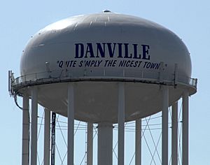 Danville, KY Water Tower, Feb 2014