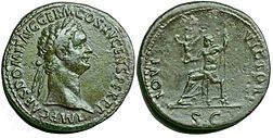 Domitian Sestertius 92-94 AD