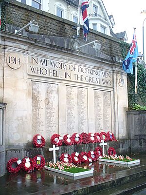 Dorking War Memorial - geograph.org.uk - 1050432