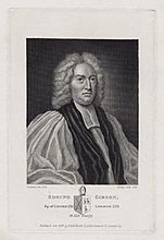 Edmund Gibson by Burnet Reading, after John Vanderbank