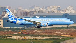 Etihad Airways (Manchester City Livery) - A6-BND - Boeing 787-9 Dreamliner - (MSN 42373) - VGHS