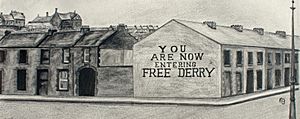Free Derry Corner in 1969
