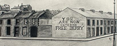 Free Derry Corner in 1969