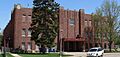 Fremont, Nebraska city auditorium from SW