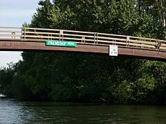 Friendship Bridge in Julia Davis Park