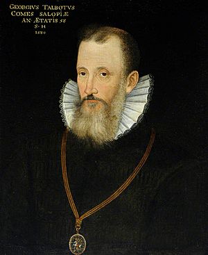 George Talbot 6th Earl of Shrewsbury 1580