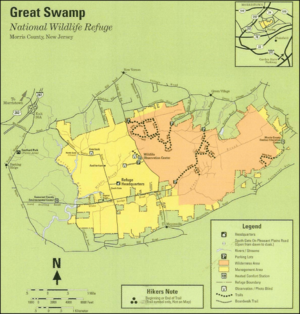 Great swamp map