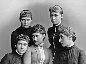 Group Portrait of Royal Children 1885