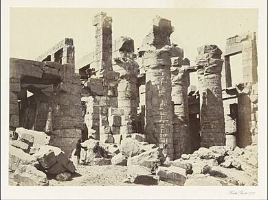 Hall of columns, Karnac, RP-F-F25403-AG