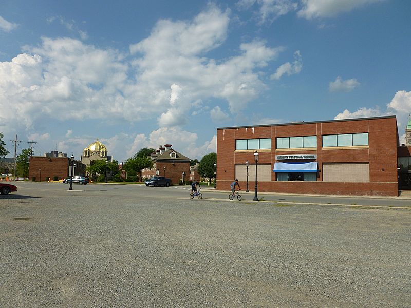 Hellenic Cultural Center and Holy Trinity Church; Lowell, MA; 2011-08-20