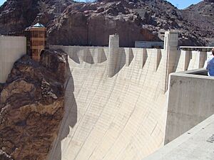 Hoover Dam from the Arizona side