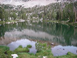 Hourglass Lake, White Cloud Mountains, Idaho.JPG