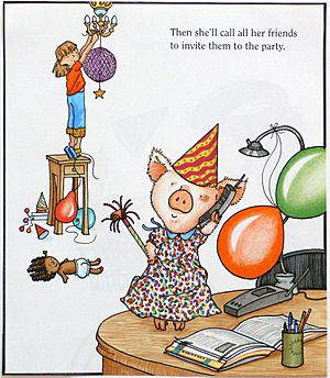 If You Give a Pig a Party (3) illustrated by Felicia Bond and written by Laura Numeroff