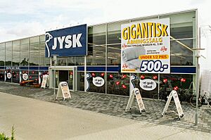 JYSK-butik i Tårnby