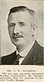 James Walker Davidson, newly appointed Queensland Railway Commissioner, 1918