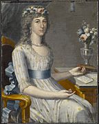 José Campeche (Puerto Rican, 1751-1809). Doña María de los Dolores Gutiérrez del Mazo y Pérez, ca. 1796.