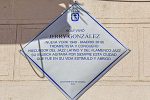 La ciudad de Madrid rinde homenaje al músico Jerry González 01